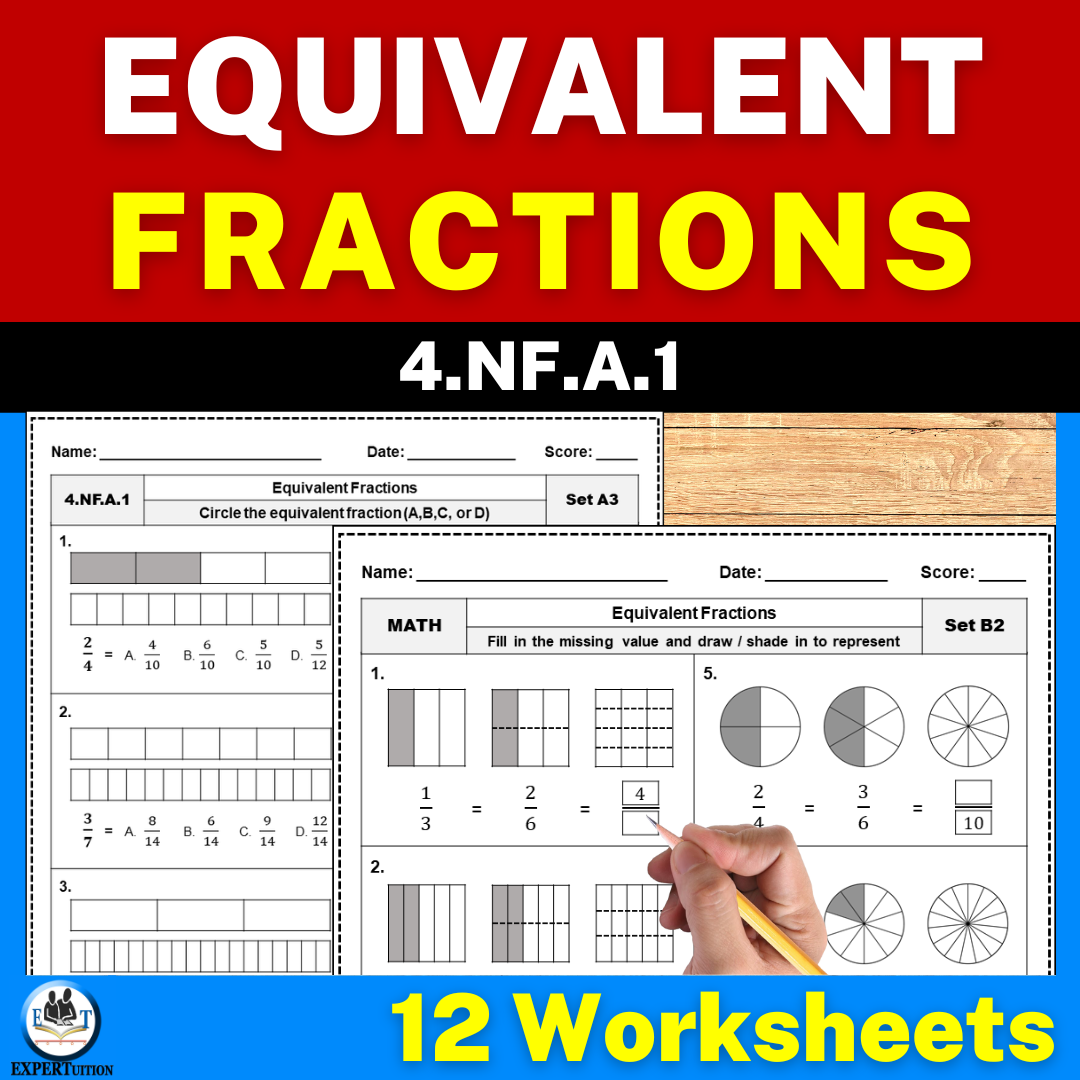 Equivalent Fractions Worksheets Grade 4 Made By Teachers