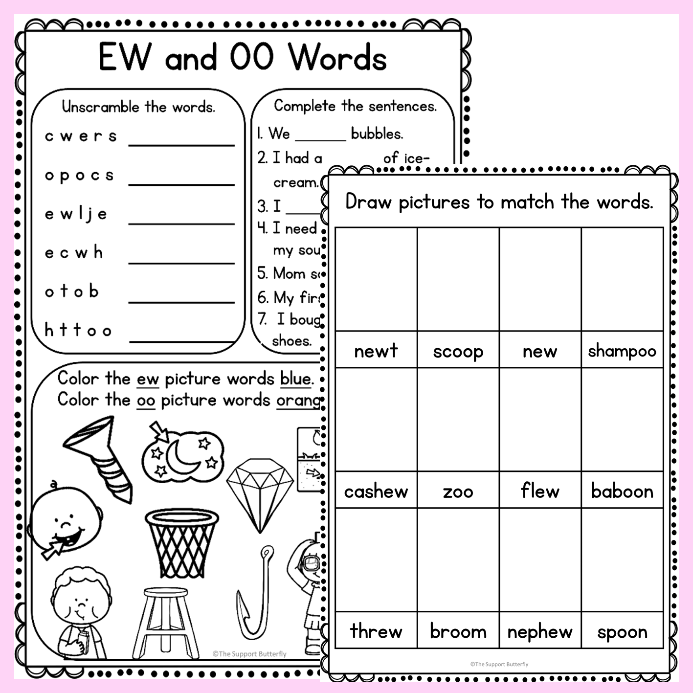 Oo Worksheets Free Printable Oo Worksheets Free Printable