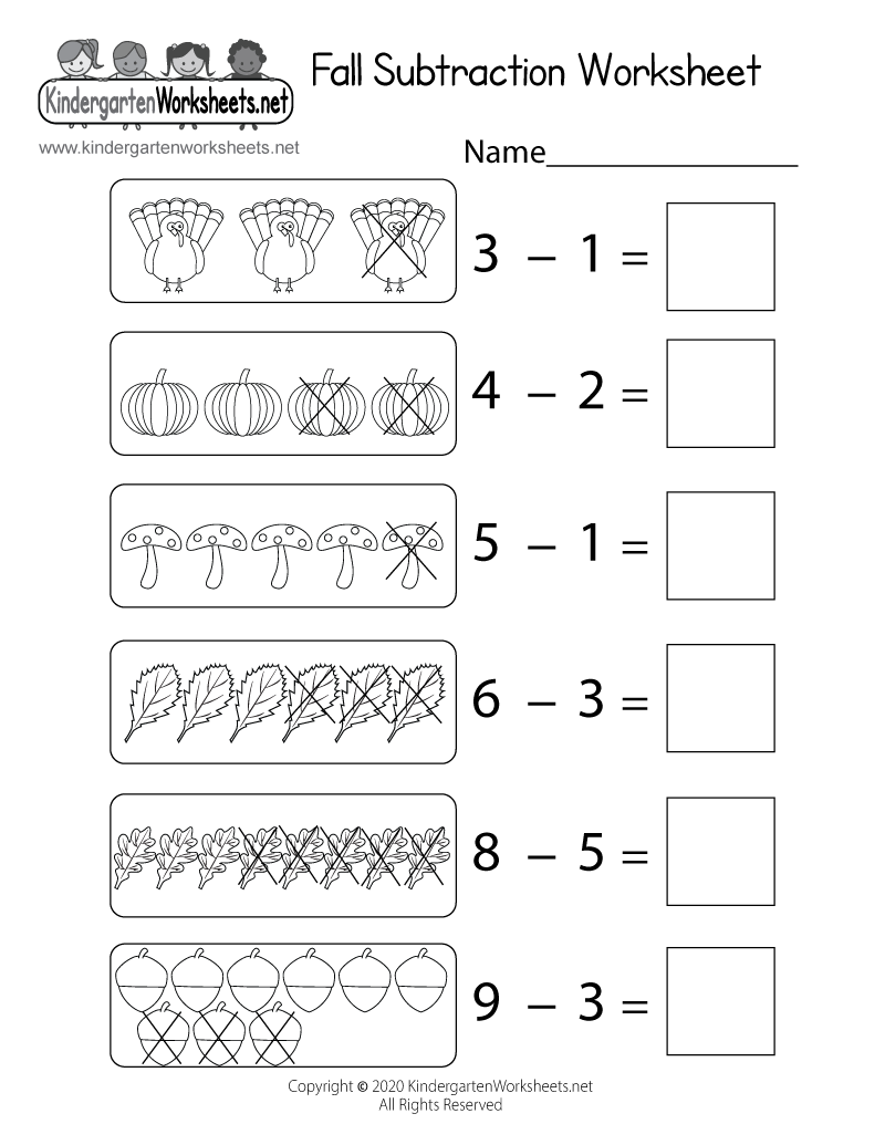 Fall Subtraction Within 10 Worksheet Free Printable Digital U0026 PDF Fall Subtraction Within 10 Worksheet Free Printable Digital U0026 PDF