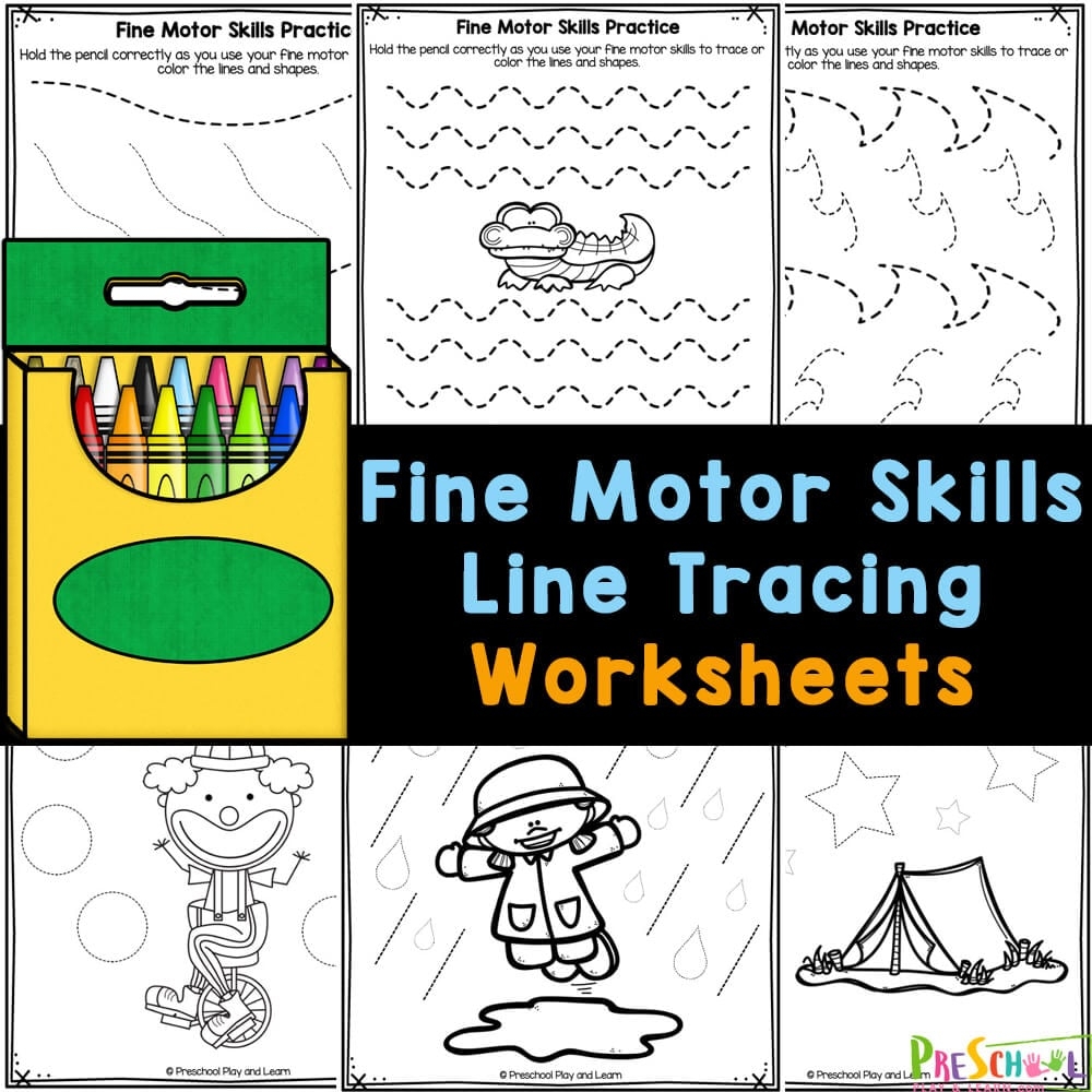 Free Printable Preschool Worksheets Tracing Lines