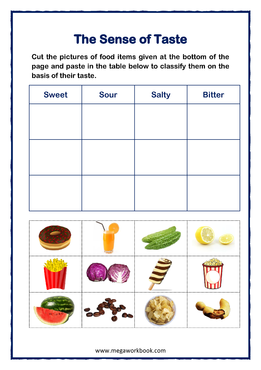 Five Senses Worksheets For Preschool And Kindergarten MegaWorkbook Five Senses Worksheets For Preschool And Kindergarten MegaWorkbook