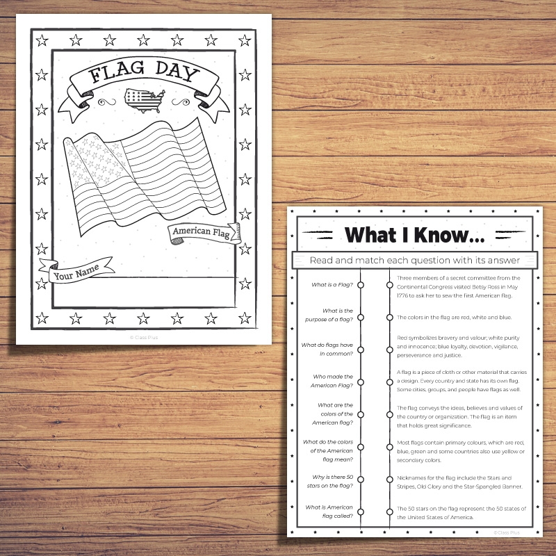 Flag Day Activity Flag Day Activity