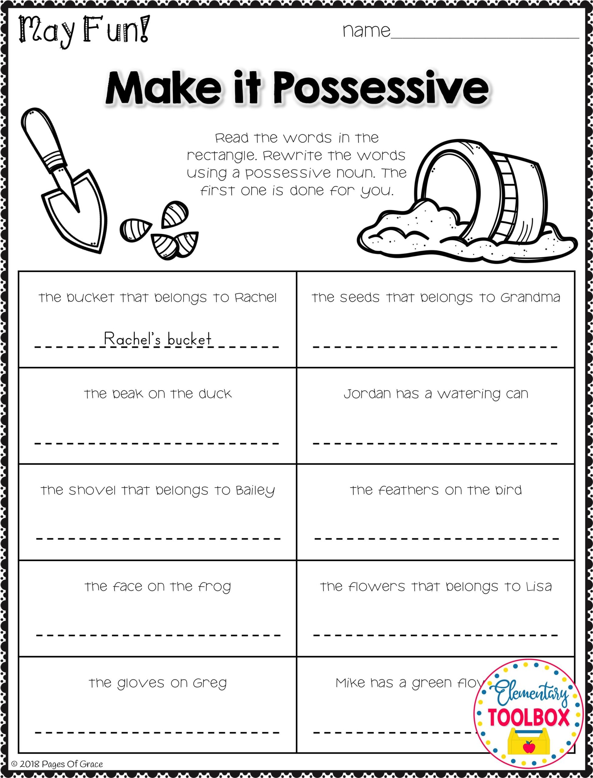 Free Printable Daily Grammar Worksheets