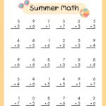 Free 3rd Grade Math Worksheet Templates To Customize Canva