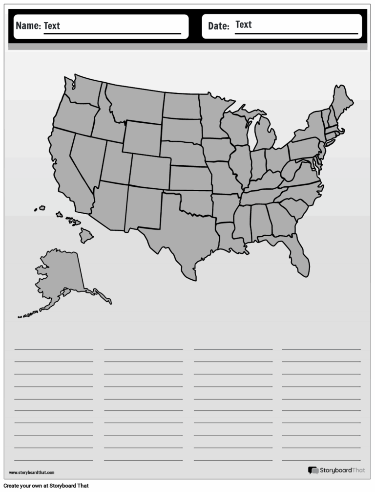 Free 50 States Worksheets Customize And Print Online