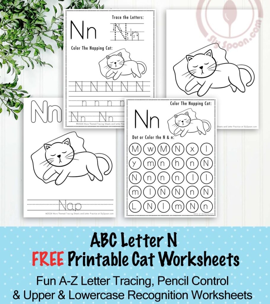 Free Printable Cat Worksheets