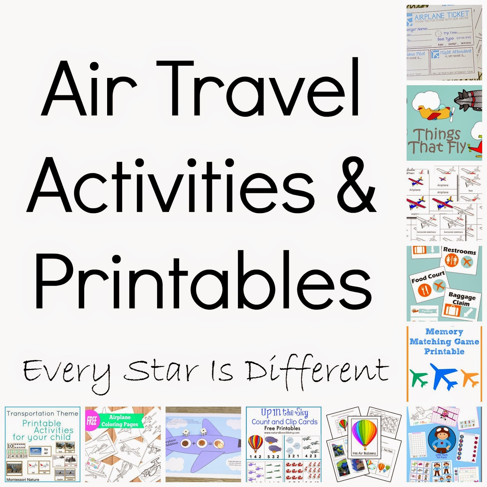 Airplane Preschool Worksheet Printable Free Airplane Preschool Worksheet Printable Free