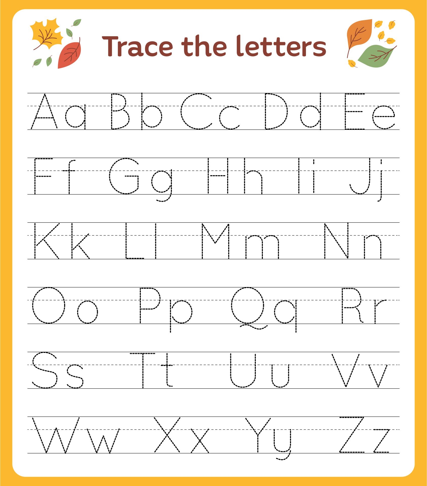 FREE Alphabet Worksheets For Preschool The Hollydog Blog