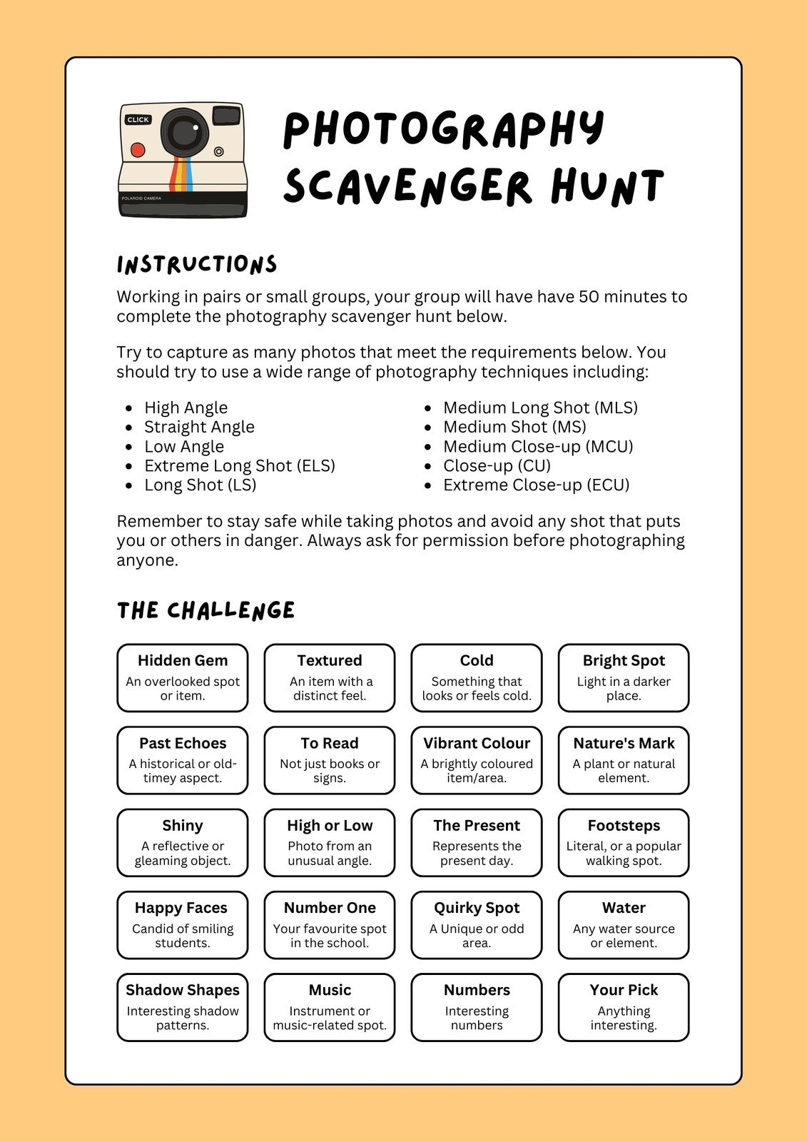 Free And Customizable Scavenger Hunt Templates Free And Customizable Scavenger Hunt Templates