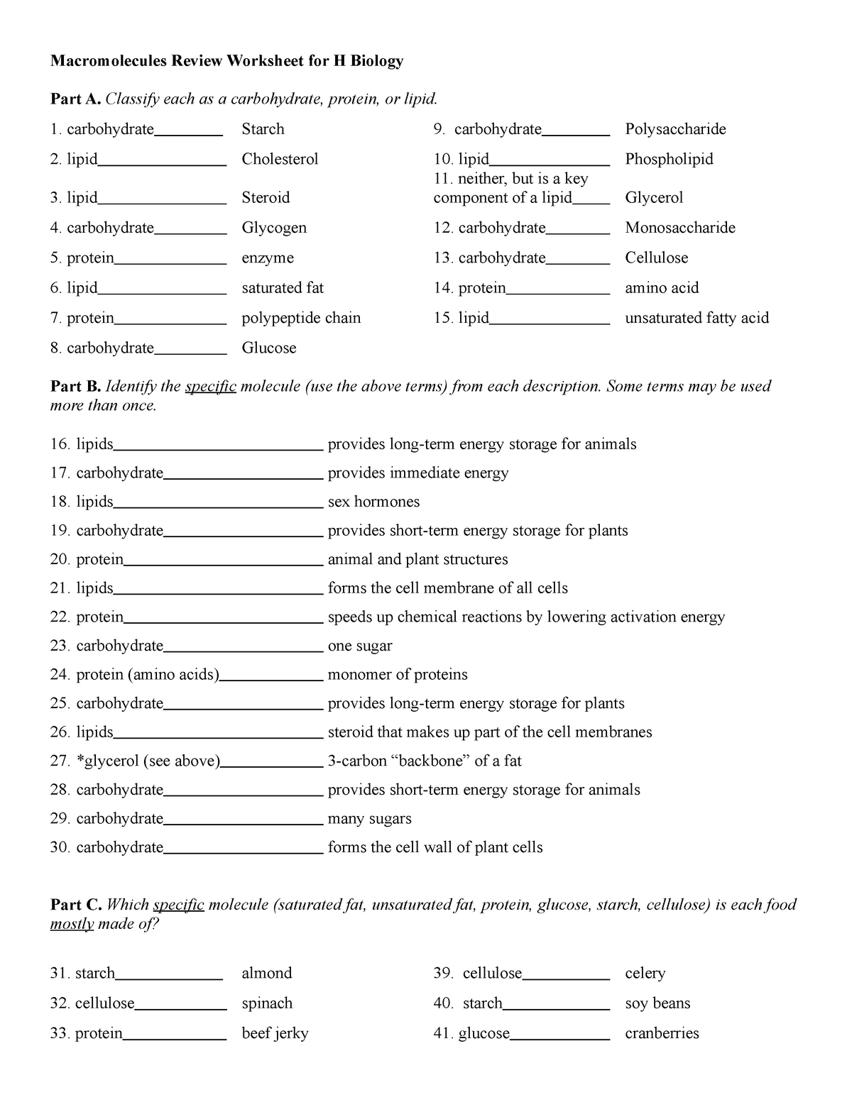Free Biology Review Worksheet Download Free Biology Review Worksheet Png Images Free Worksheets On Clipart Library