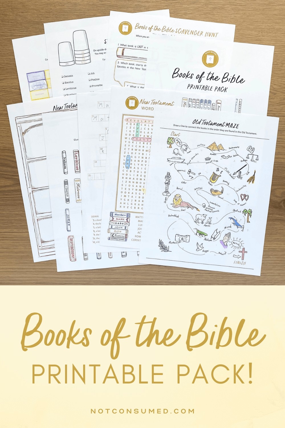 Free Printable New Testament Worksheets