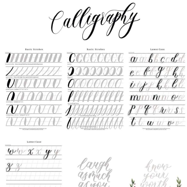 Free Calligraphy Worksheet Free Download Free Calligraphy Worksheet Free Png Images Free Worksheets On Clipart Library