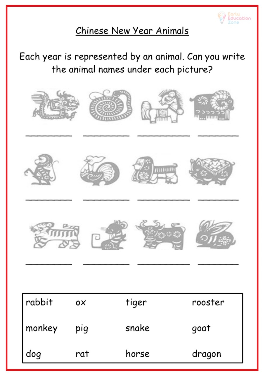 Free Chinese New Year Worksheet Printable Download Free Chinese New Year Worksheet Printable Png Images Free Worksheets On Clipart Library