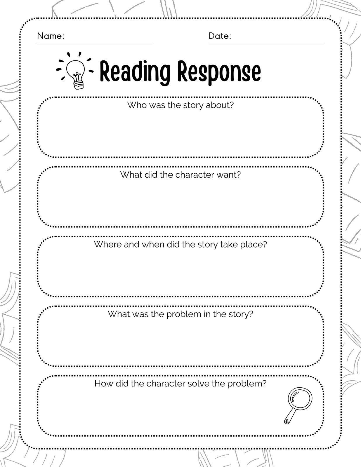 Journal Worksheets 6th Grade Free Printables
