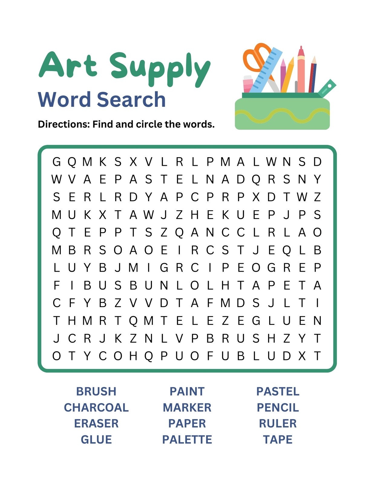 Utube Free Printable Art Worksheets