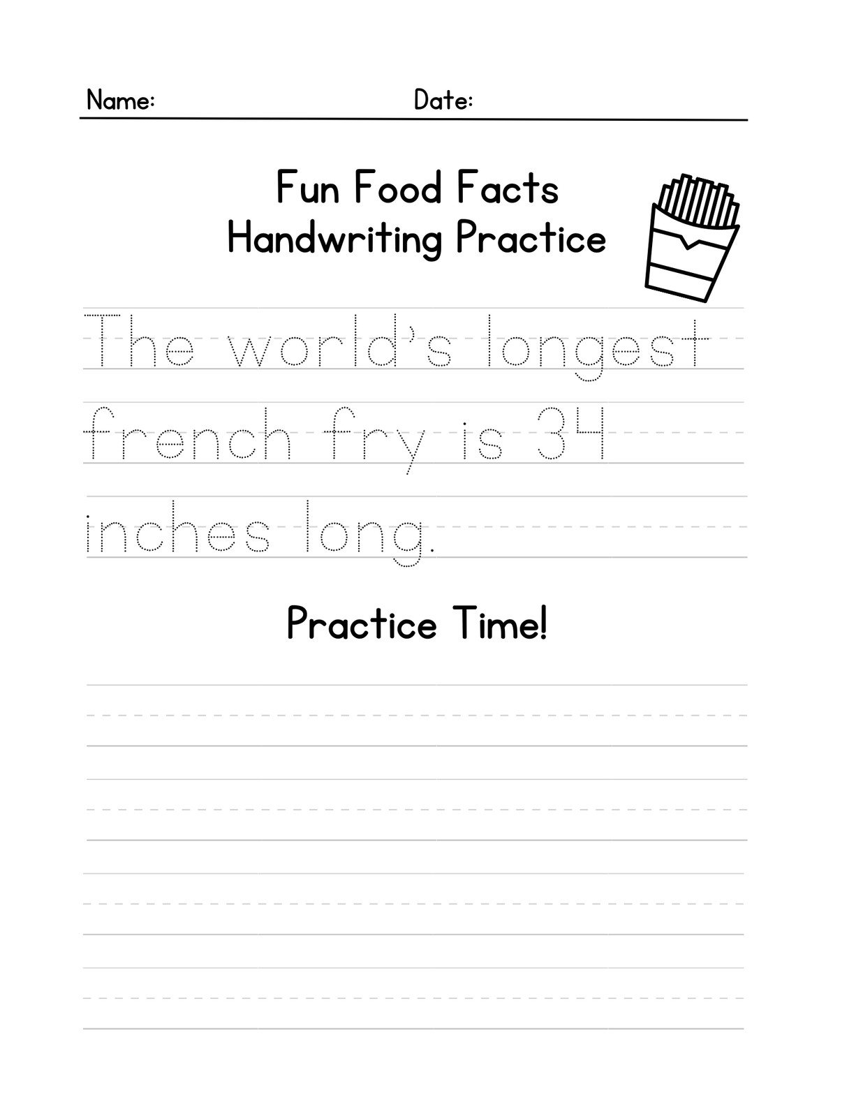 Free Custom Printable Handwriting Worksheet Templates Canva