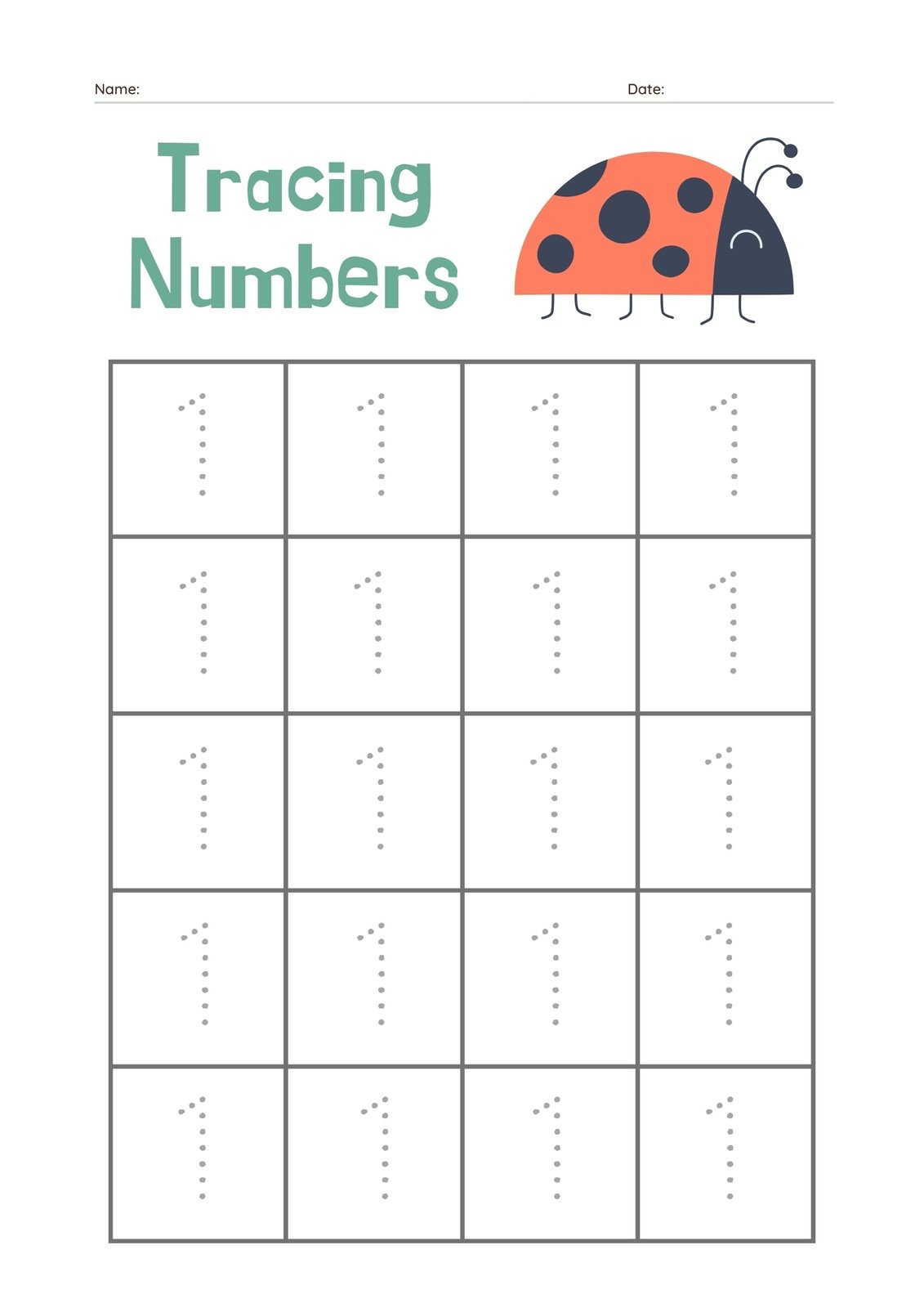 Free Custom Printable Preschool Worksheet Templates Canva