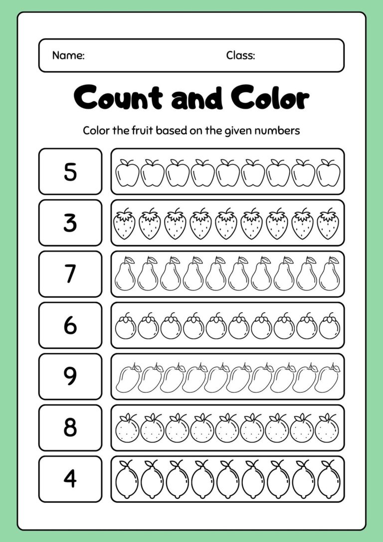Free Editable Kindergarten Worksheet Templates Canva
