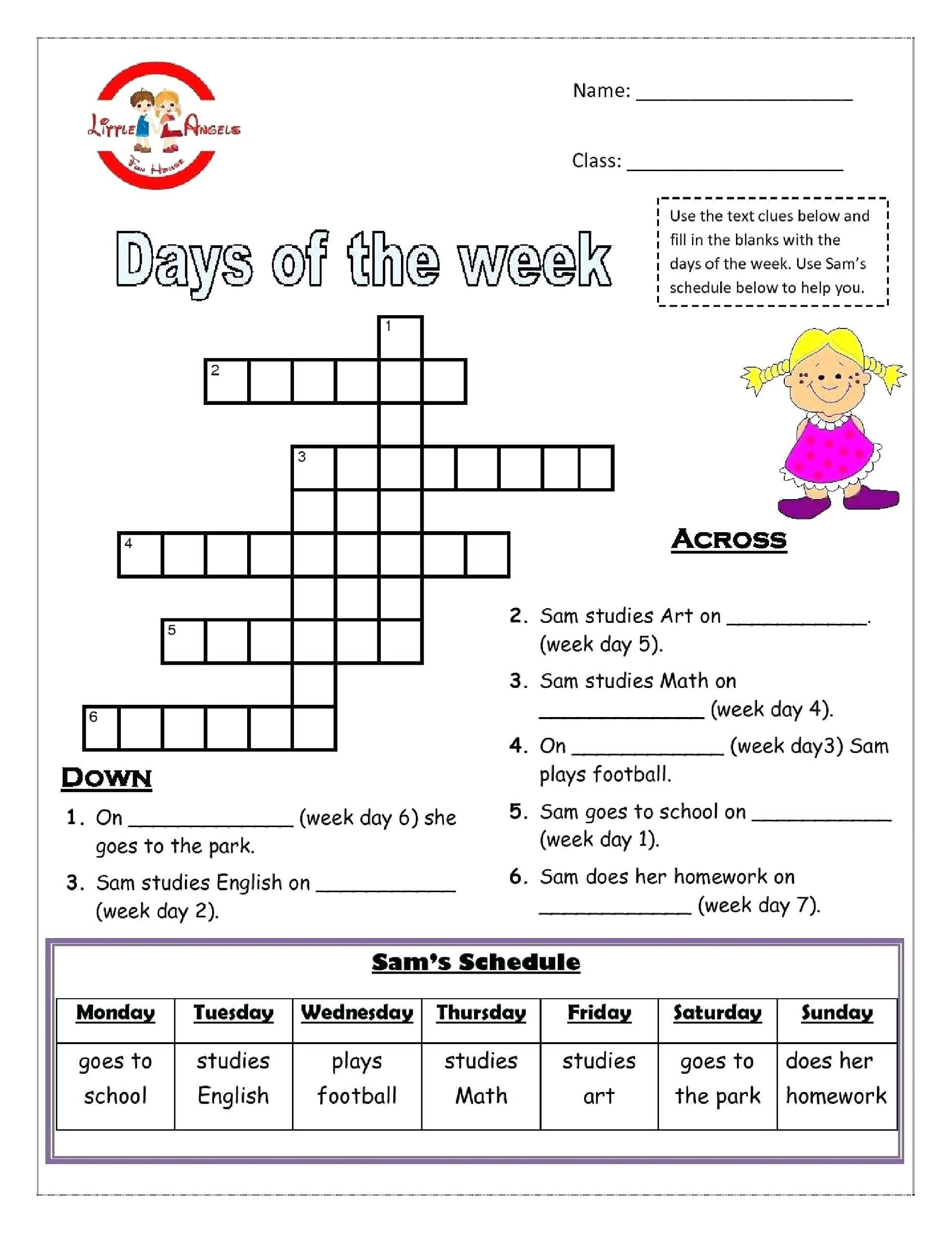 Free Esl Printable Worksheets Grade 4 Worksheets Library