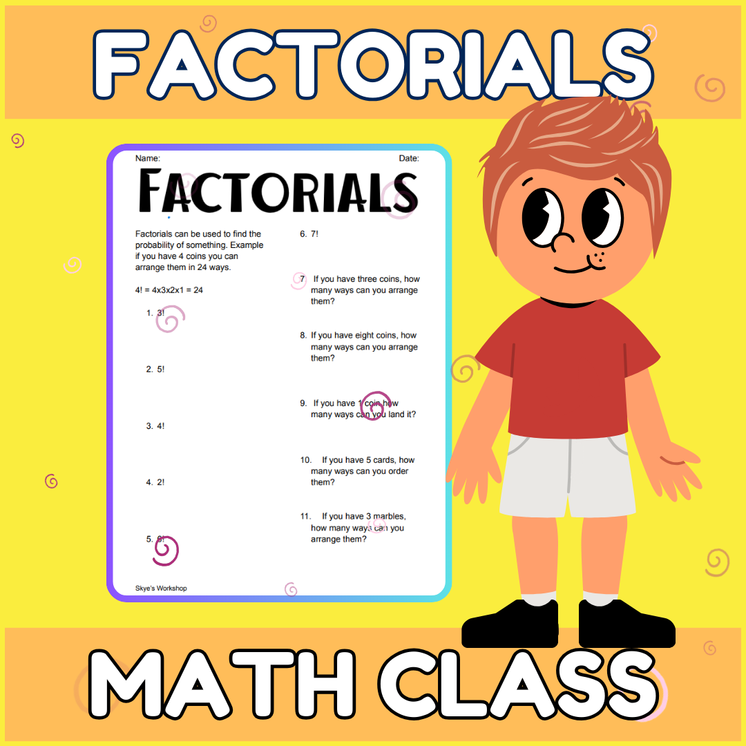 Free Factorials Worksheet Download Free Factorials Worksheet Png 