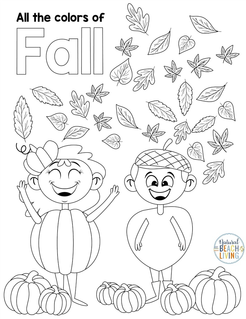 Free Fall Printables For Preschool And Kindergarten Natural Free Fall Printables For Preschool And Kindergarten Natural