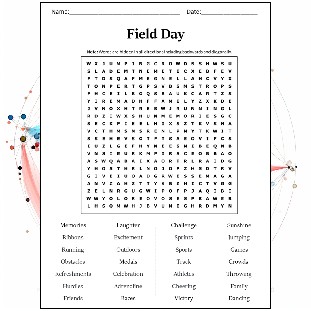 Free Field Day Worksheet Download Free Field Day Worksheet Png Images Free Worksheets On Clipart Library