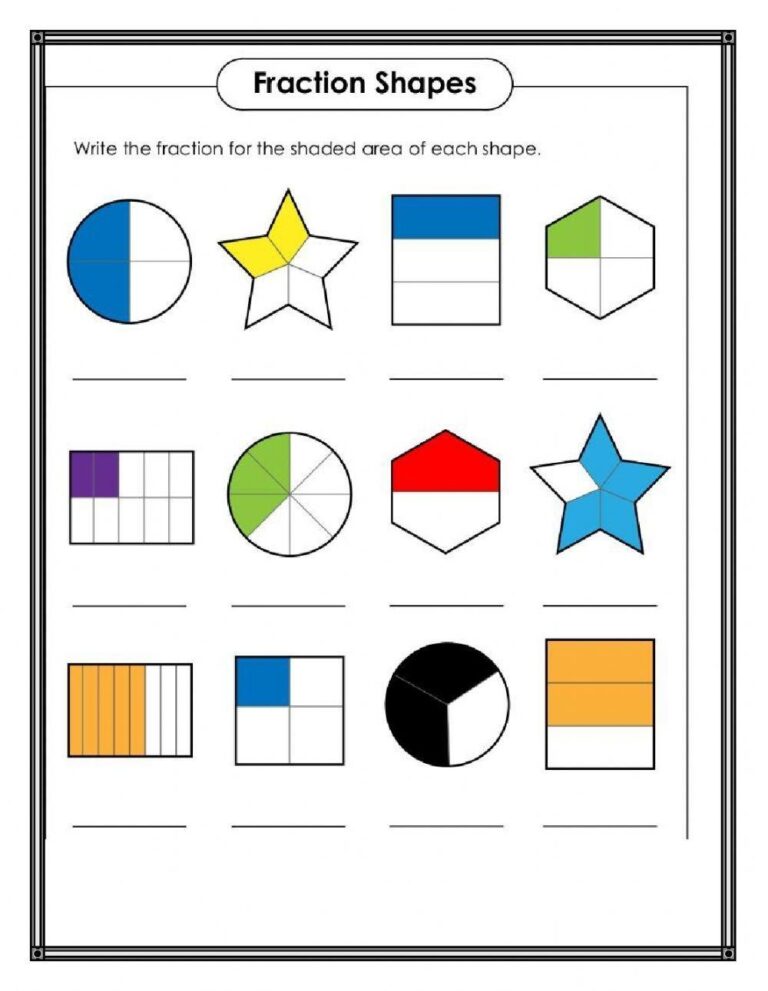 Free Fraction Worksheet Grade 3 Download Free Fraction Worksheet Grade 3 Png Images Free Worksheets On Clipart Library