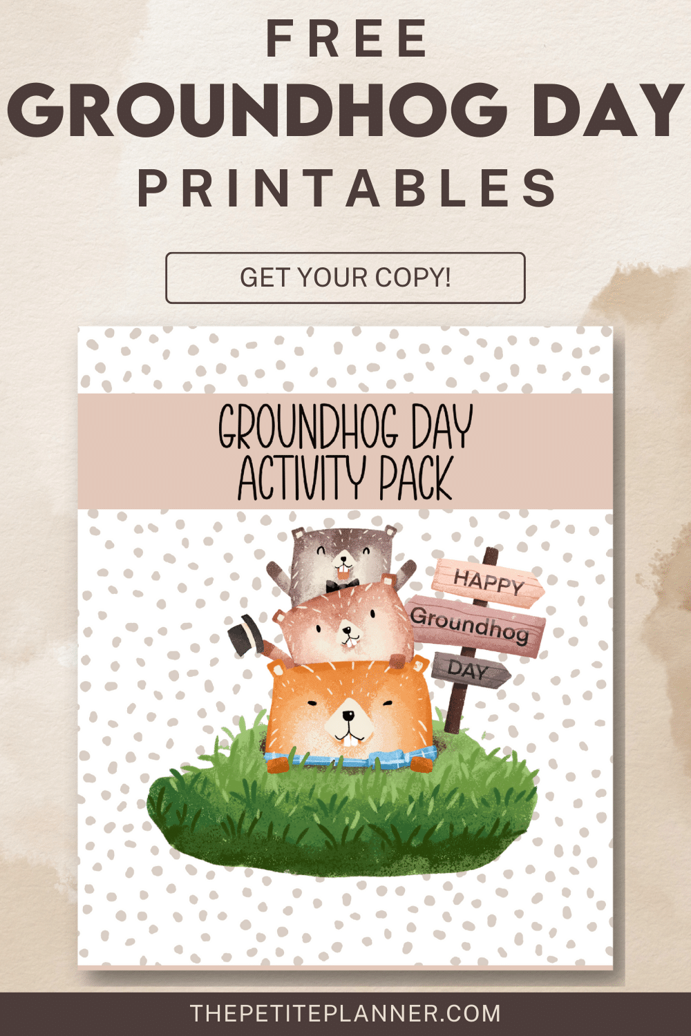 Free Groundhog Day Printables Crafts Coloring Pages Games Free Groundhog Day Printables Crafts Coloring Pages Games