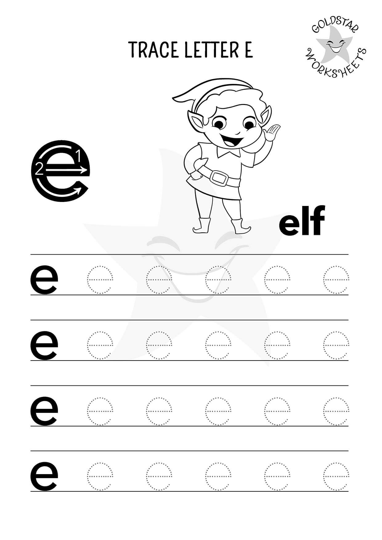 Free Letter E Tracing Worksheets Cute Fun U0026 Ideal For Preschool  Free Letter E Tracing Worksheets Cute Fun U0026 Ideal For Preschool
