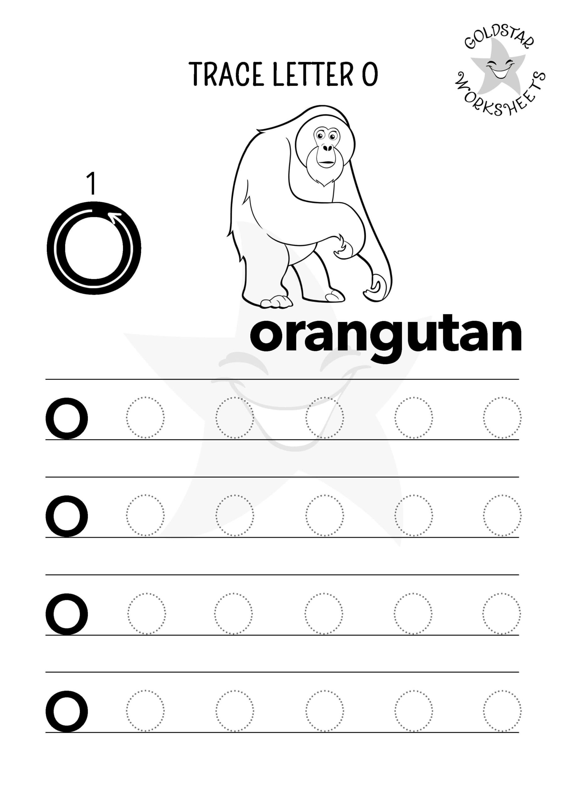 Letter O Worksheets Free Printables
