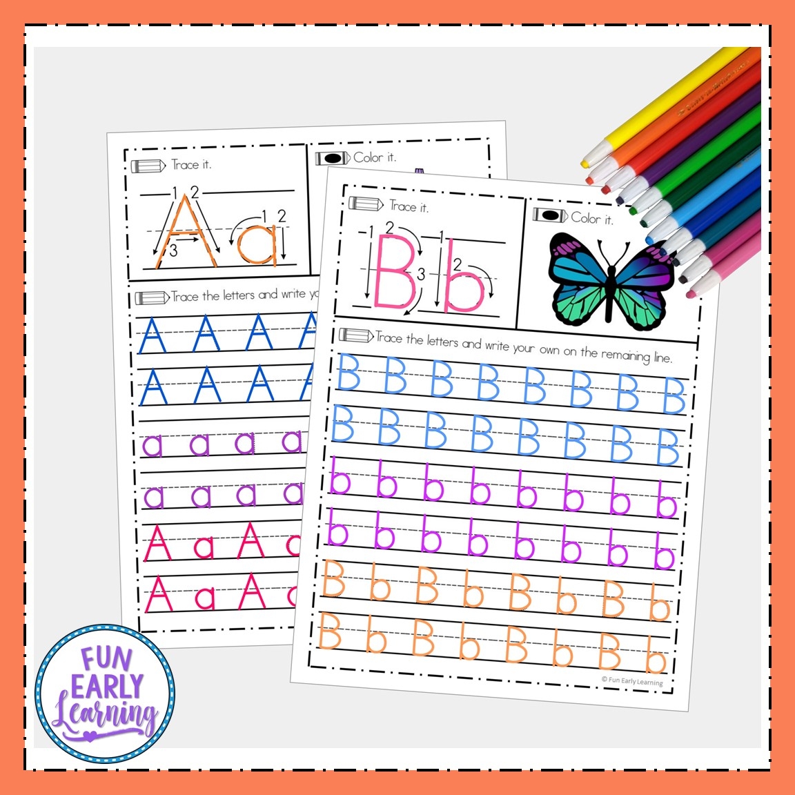 Free Printable Letter Formation Worksheet