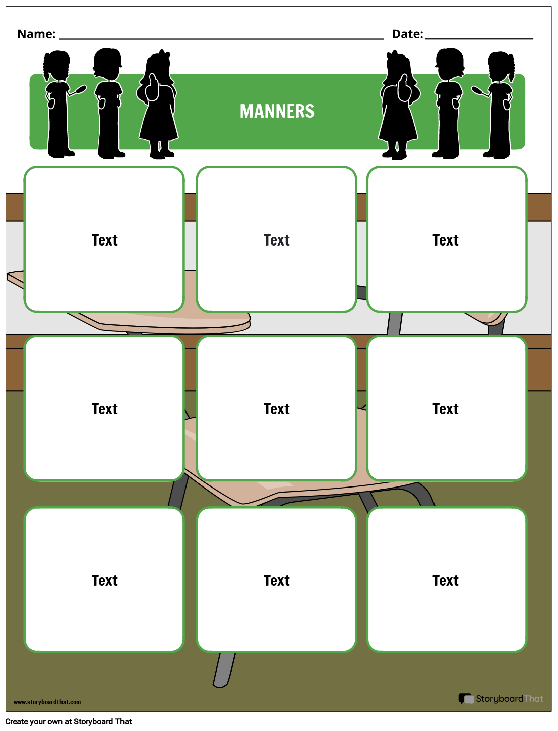 Free Manners Worksheets Editable Templates U0026 Examples
