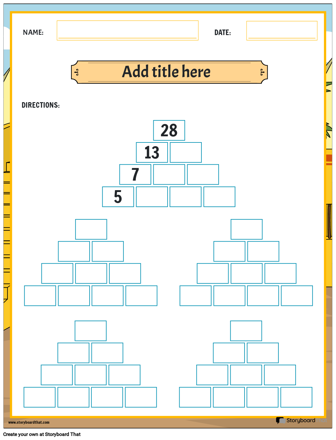Cool Math Games Worksheets Free Printables