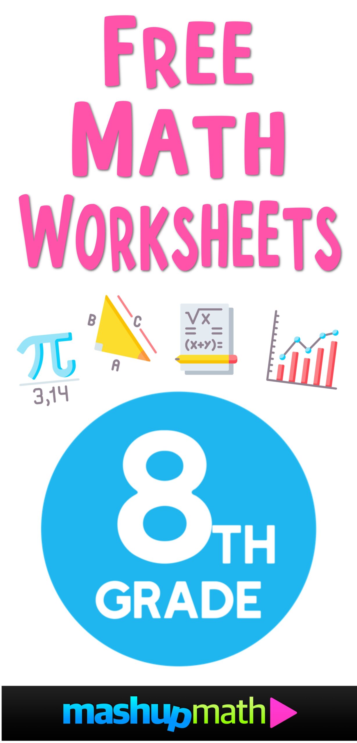 Free Math Worksheets Printable By Grade Answers Included Mashup Math Free Math Worksheets Printable By Grade Answers Included Mashup Math