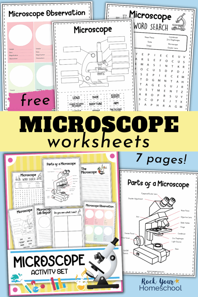 Free Printable Microscope Worksheets - Printable Worksheets