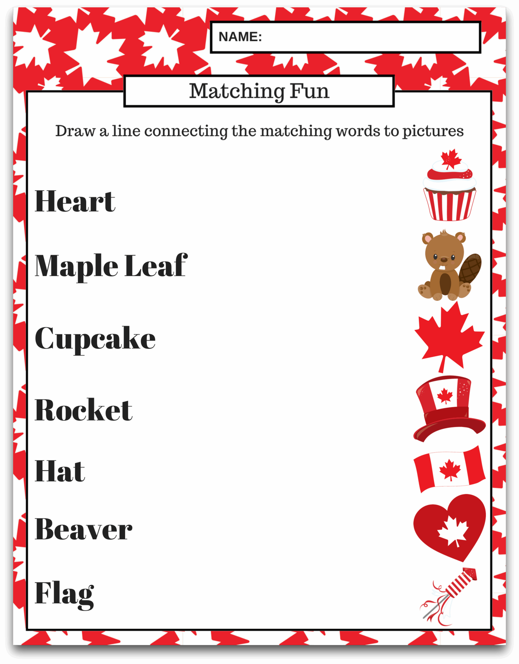 Free Printable Canada Worksheets Pdf