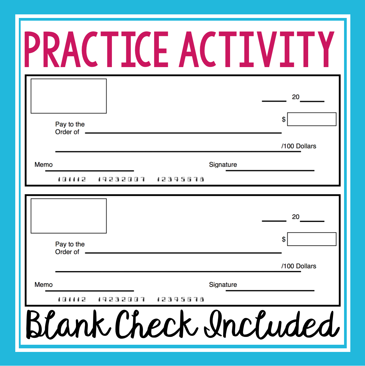 Free Printable Check Templates In PDF PNG And JPG Formats InkPx Worksheets Library