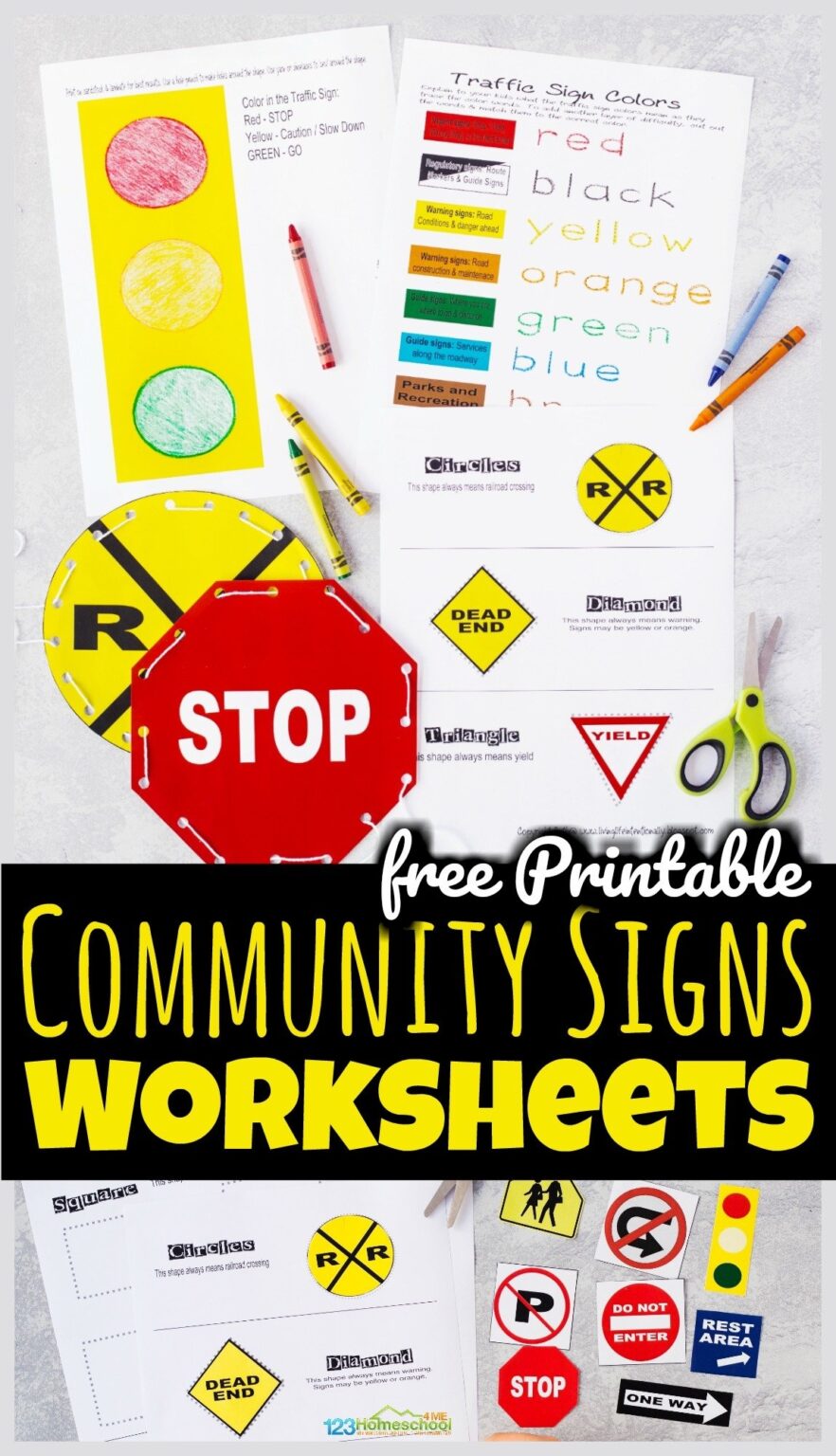 Free Printable Safety Sign Worksheets - Printable Worksheets
