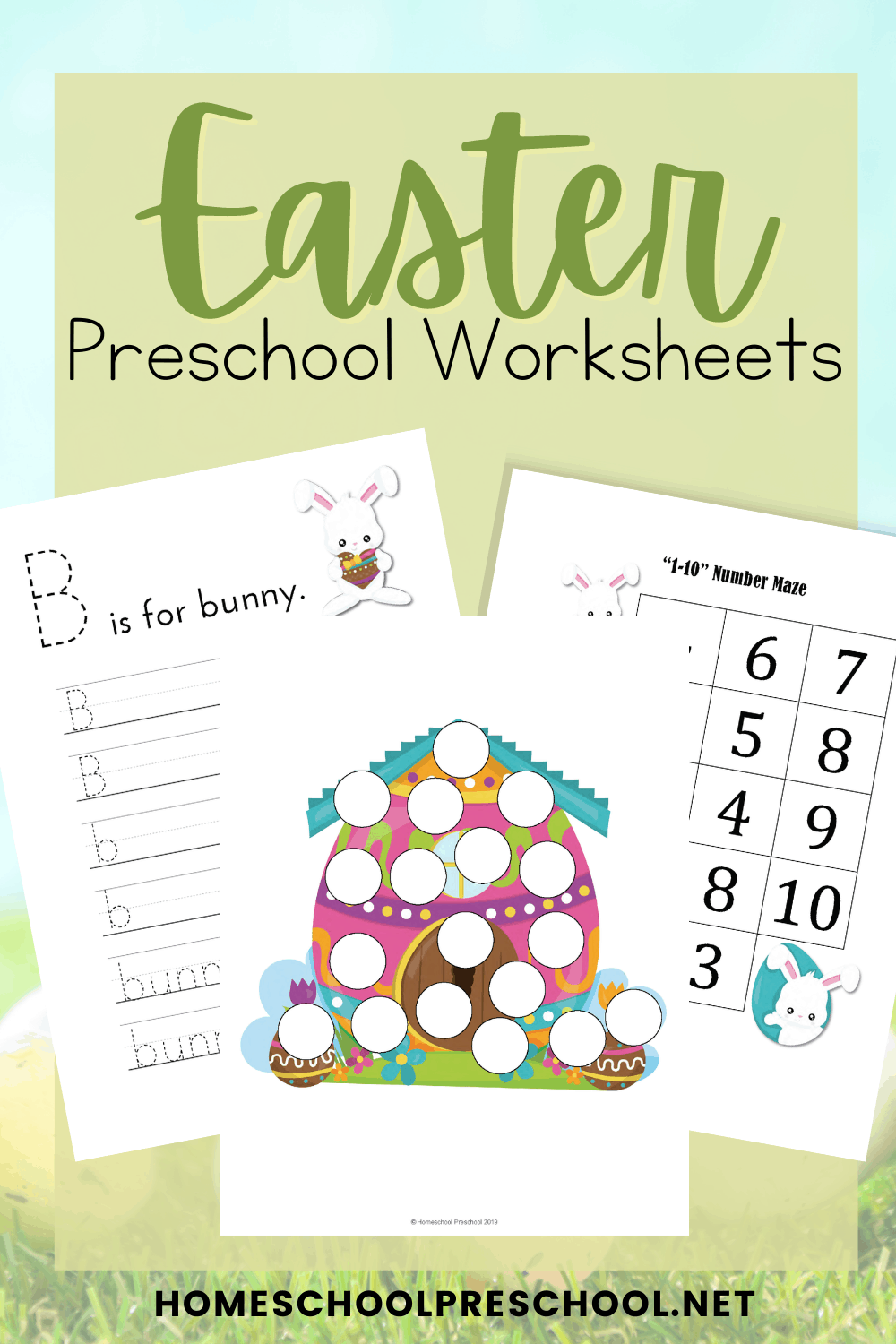Free Printable Easter Preschool Worksheets