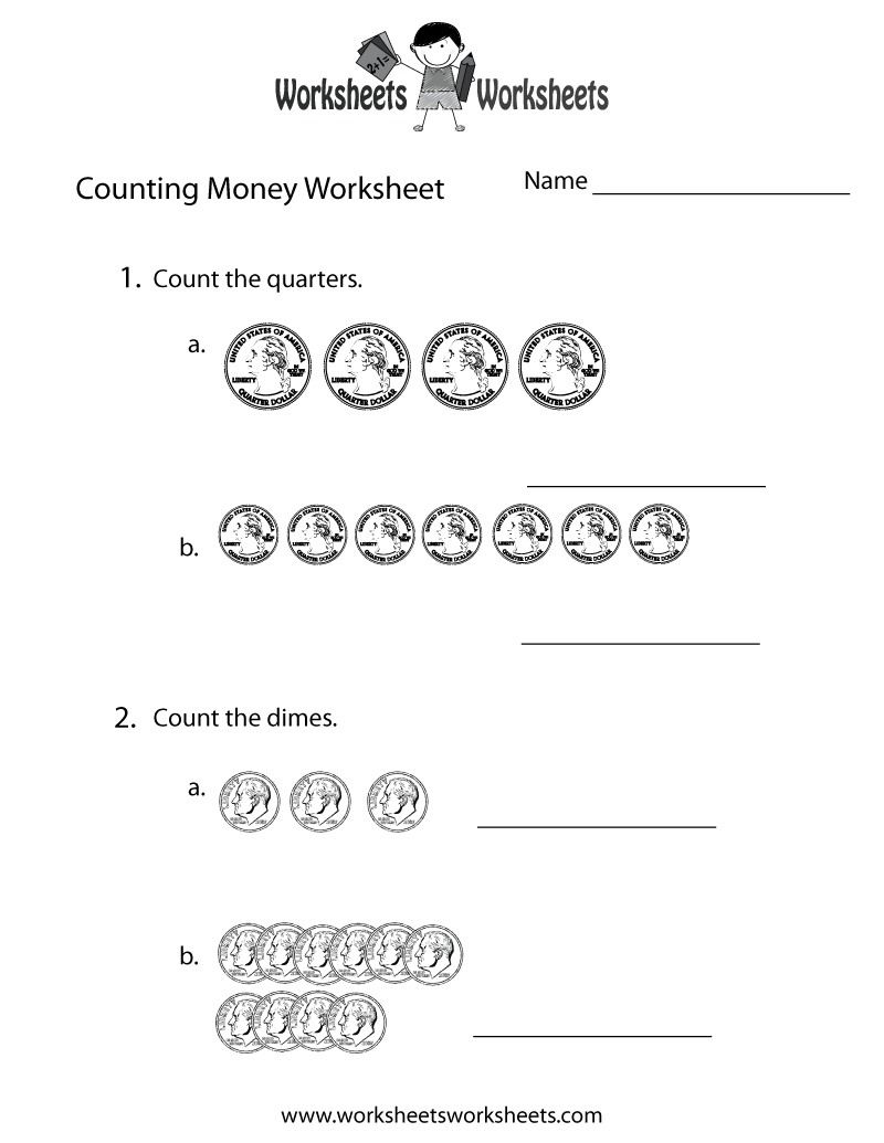 Free Printable Money Worksheets Pdf