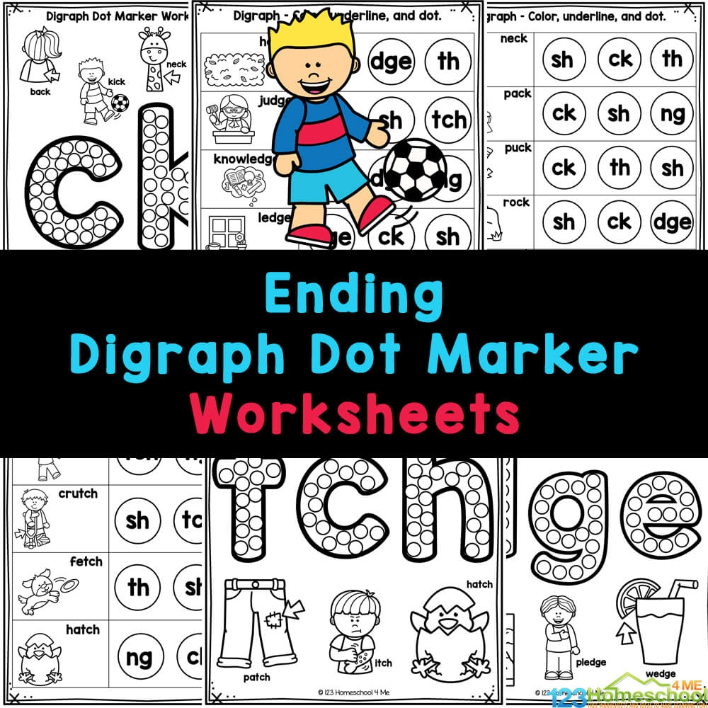 Digraphs Worksheets Free Printables
