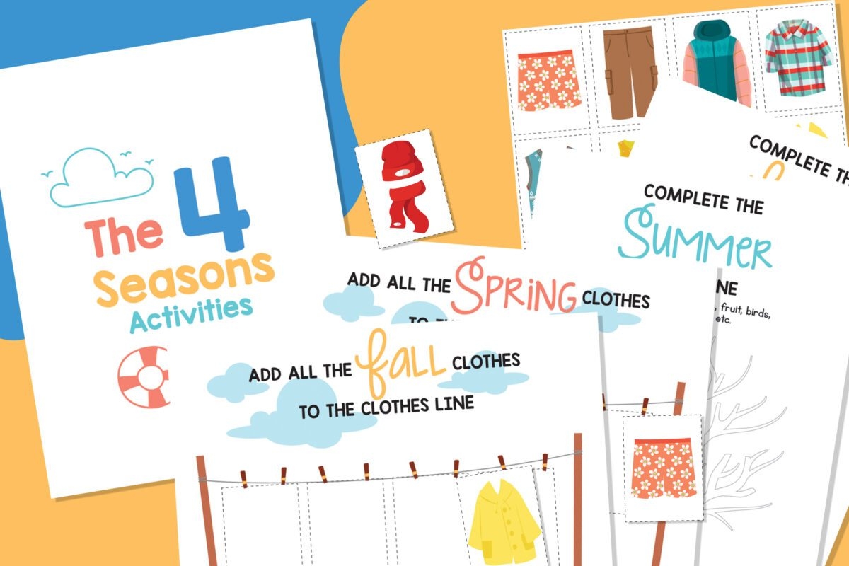 Free Printable 4 Seasons Worksheets