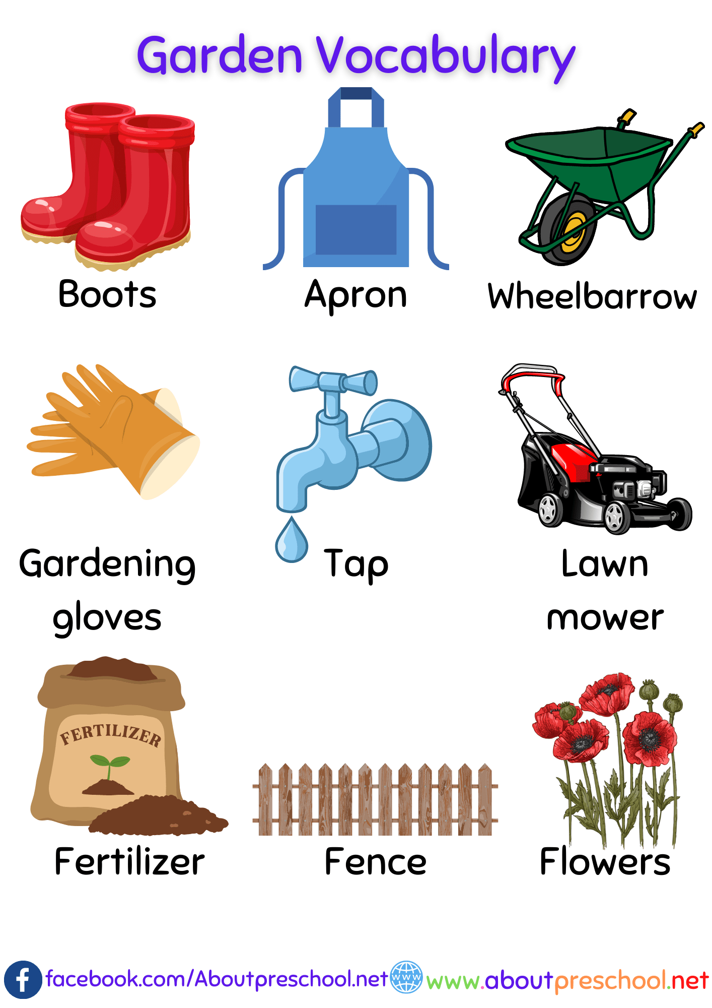 Free Printable Gardening Worksheets