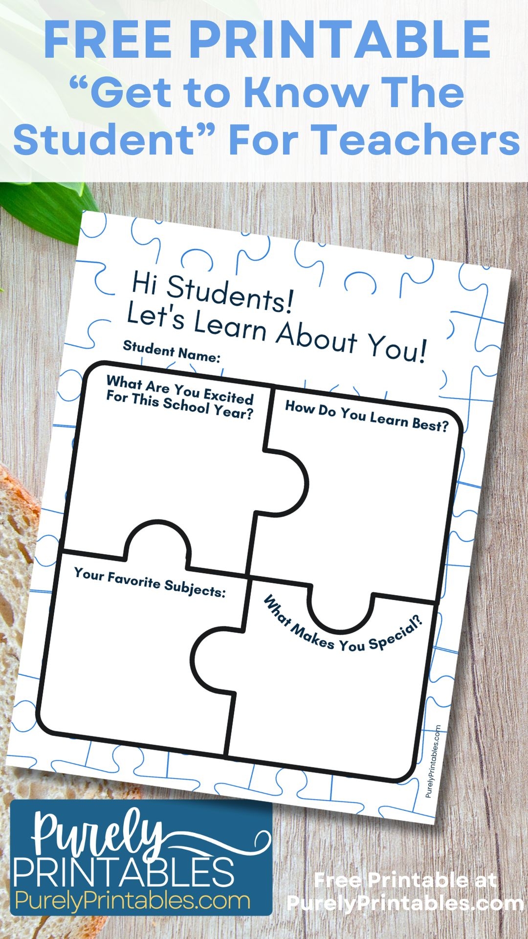 Free Printable Get To Know You Worksheets For Teachers And 