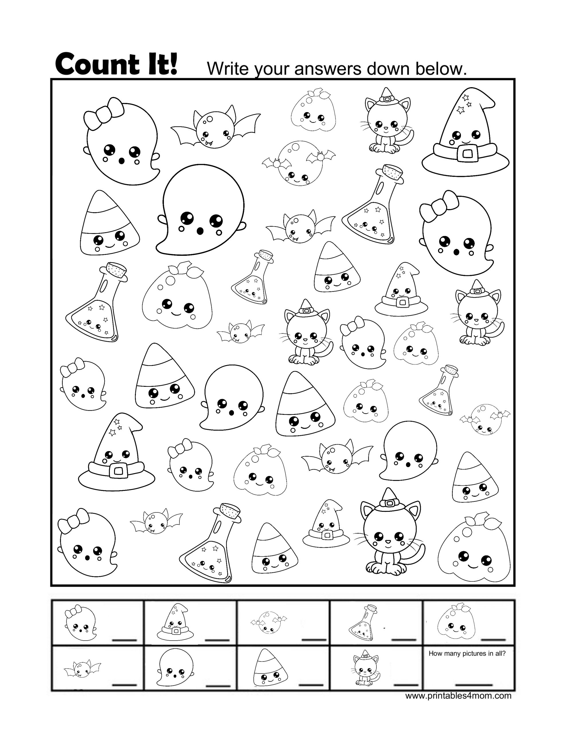 Free Printable Halloween Sheets Store