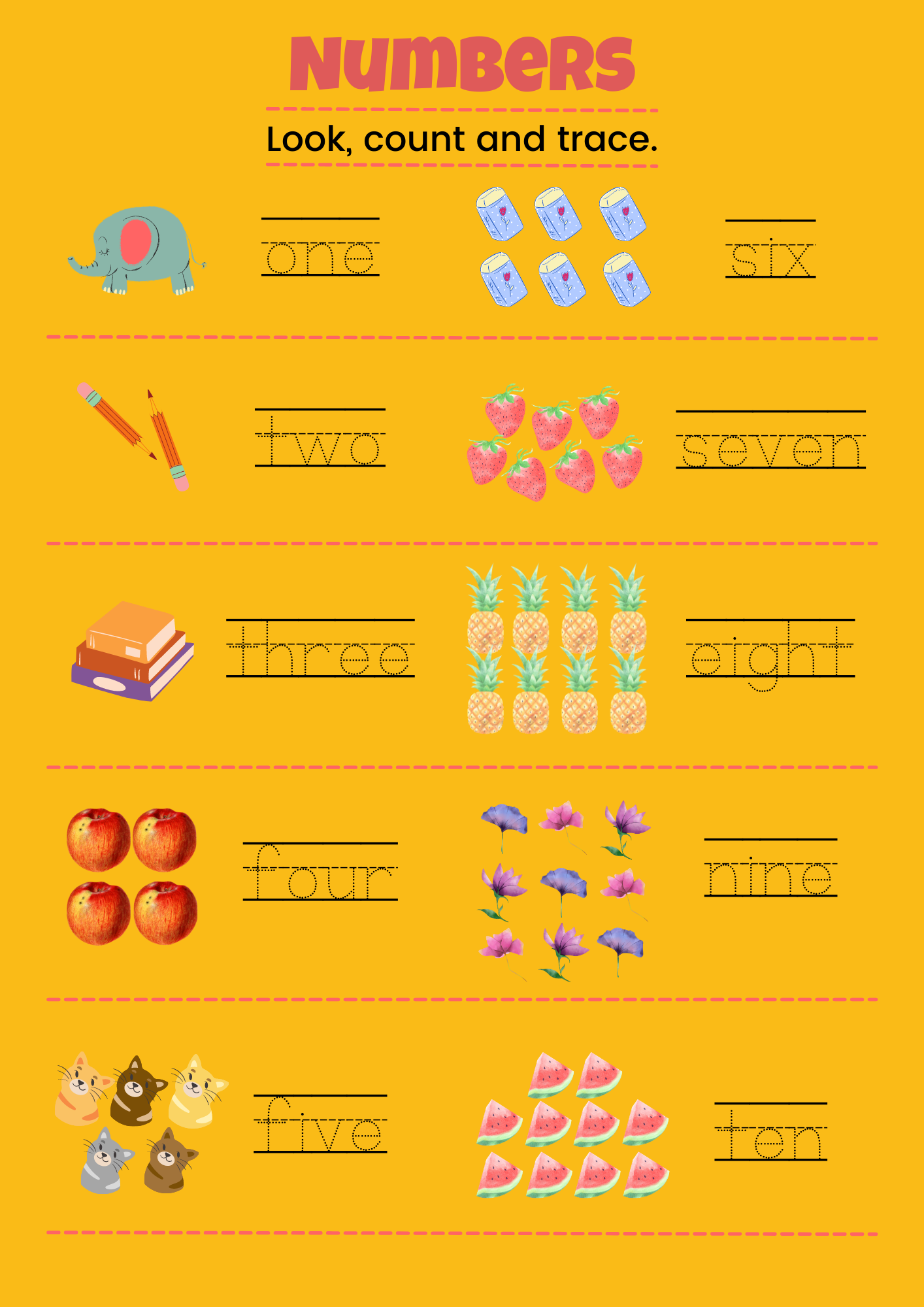 Pdf Free Printable Worksheets For Kindergarten