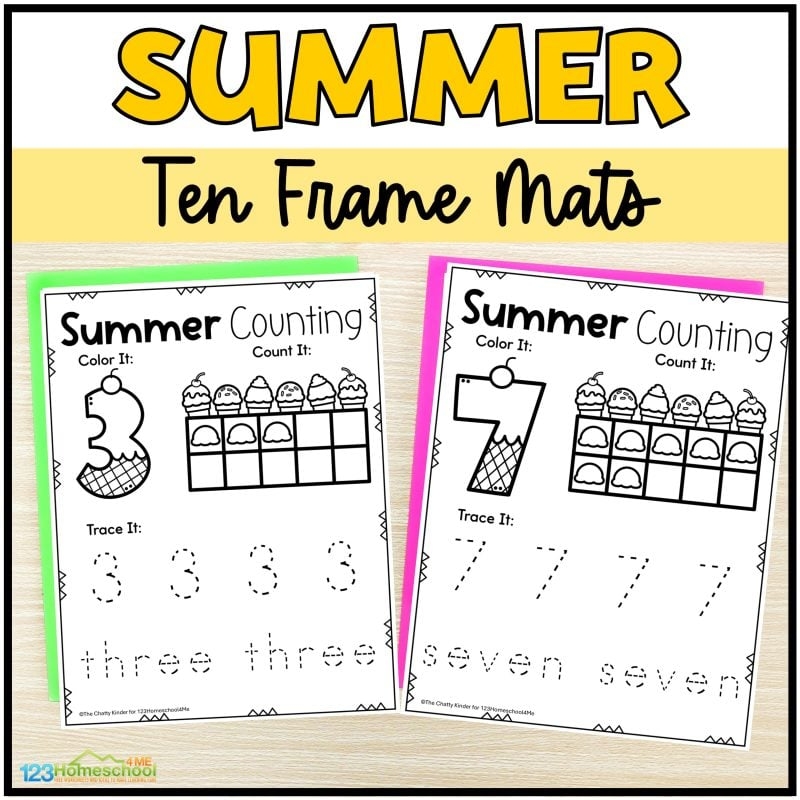 Homeschool Kindergarten Printable Worksheets Free