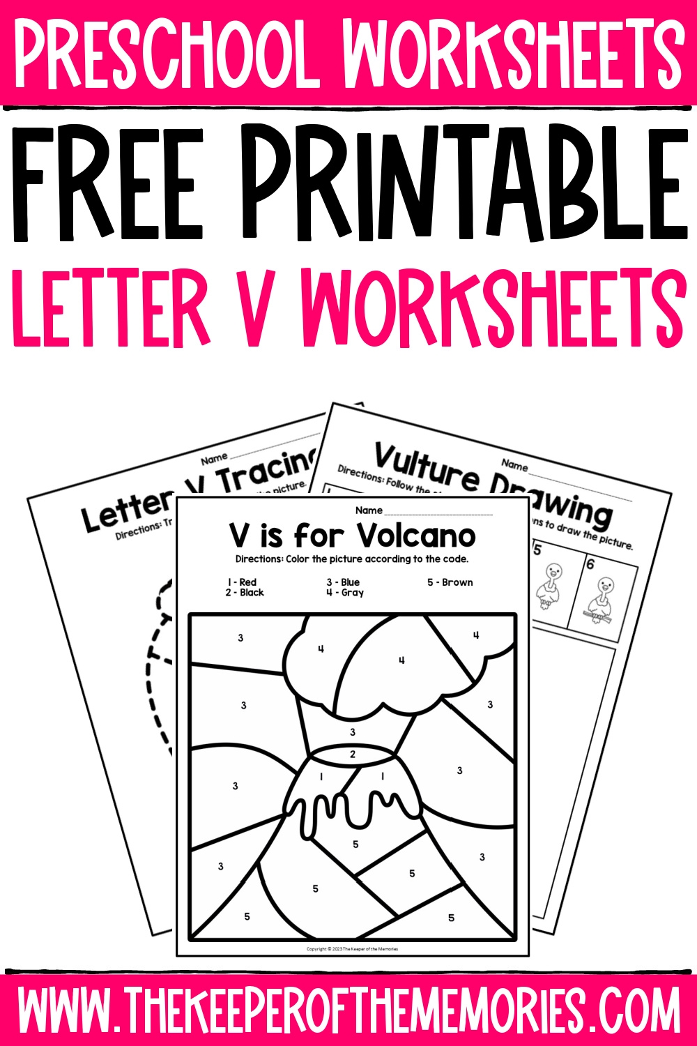 Free Printable Letter V Worksheets The Keeper Of The Memories Free Printable Letter V Worksheets The Keeper Of The Memories