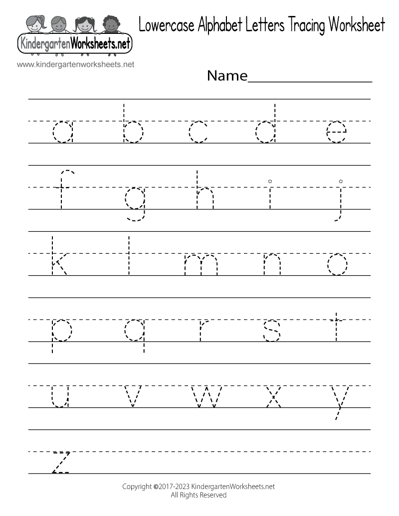 Free Printable Alphabet Letters Worksheets