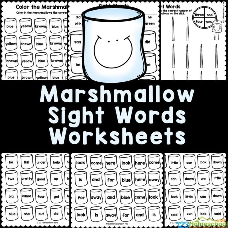 Free Printable Sight Word Worksheets Pdf
